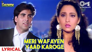 Meri Wafayen Yaad Karoge Mp3 Song Download Sainik Movie By Asha Bhosle, Kumar Sanu