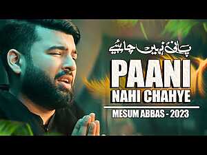PAANI NAHI CHAHIYE Noha Lyrics Mesum Abbas - Wo Lyrics
